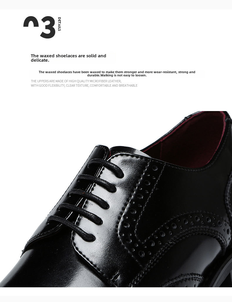British Style Men's Business Leather Shoes - Formal Footwear_voghion.com