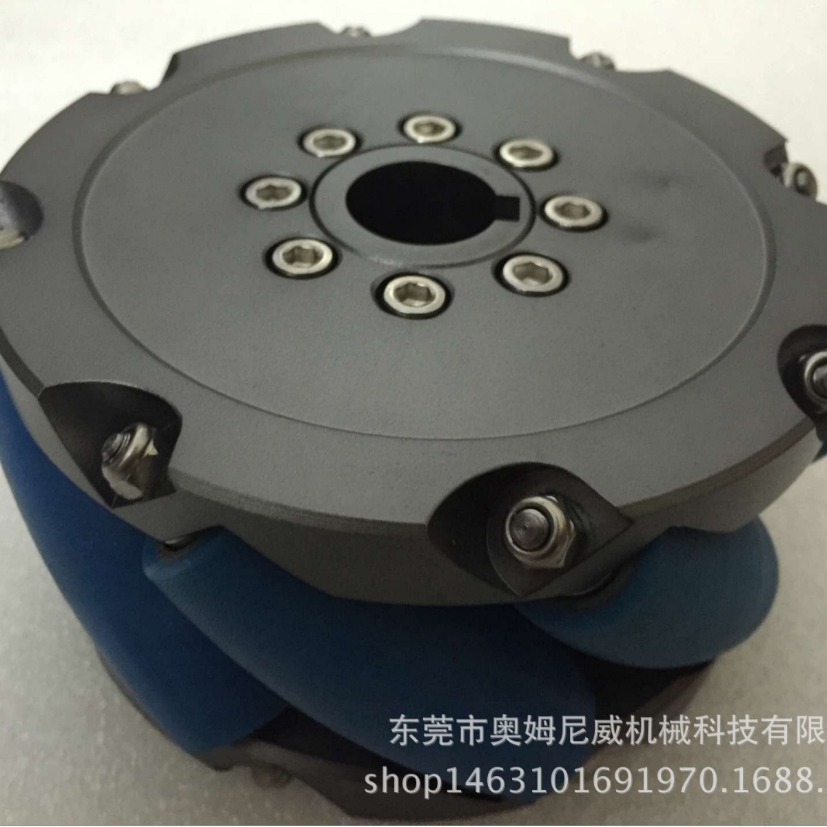 4.7英寸120mm工业AGV全向轮/麦克纳姆轮(负载300公斤/套)万向轮