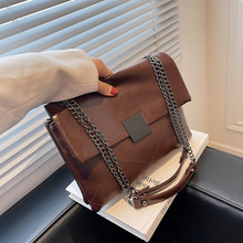 气质女包2022新款潮个性链条手提包时尚复古流行单肩斜挎信封包包