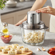 小熊绞肉机QSJ-L03H1家用电动小型全自动搅拌多功能料理机切碎无