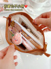 Cute brand Japanese pencil case, high quality capacious storage bag for elementary school students, with little bears