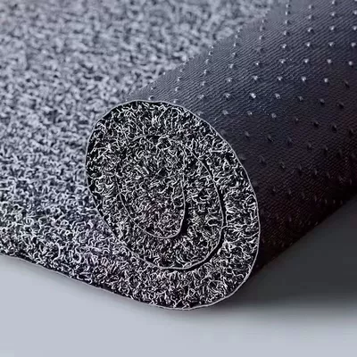 Carpet Door Mat Door Mat Car Carpet - black-and-gray-120900