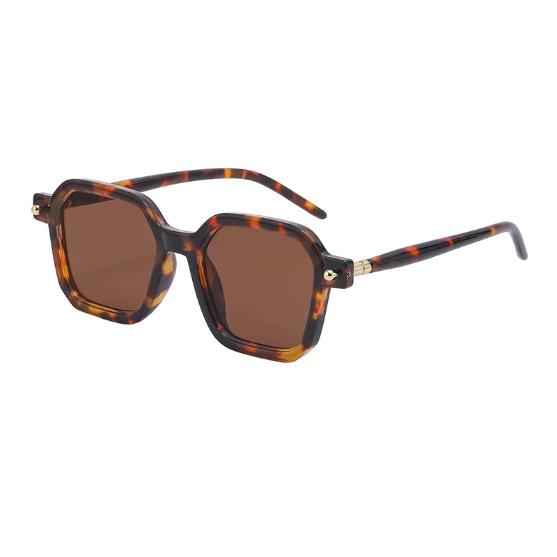 Elegant Minimalist Square Frame Sunglasses For Women Uv Protection_voghion.com