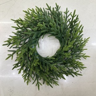 Cross-Border Christmas Decoration Artificial Christmas Garland Door Hanging Decoration Christmas Gifts 2026 Christmas Garland Wholesale