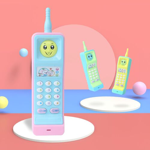 Large Brother Phone Toy for Children, Educational and Early Learning, Simulation Phone with Lights and Music, Baby and Infant Toy, Wholesale