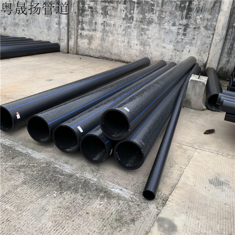 联塑HDPE给排水管DN160*1.6MPA钢丝网骨架塑料复合管新农村改造用