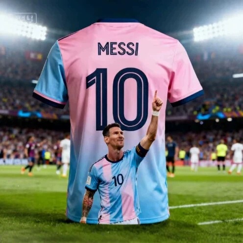 2026 MESSI Special Edition Football Jersey, suitable for men, women, and children, commemorative football shirt t-shirt