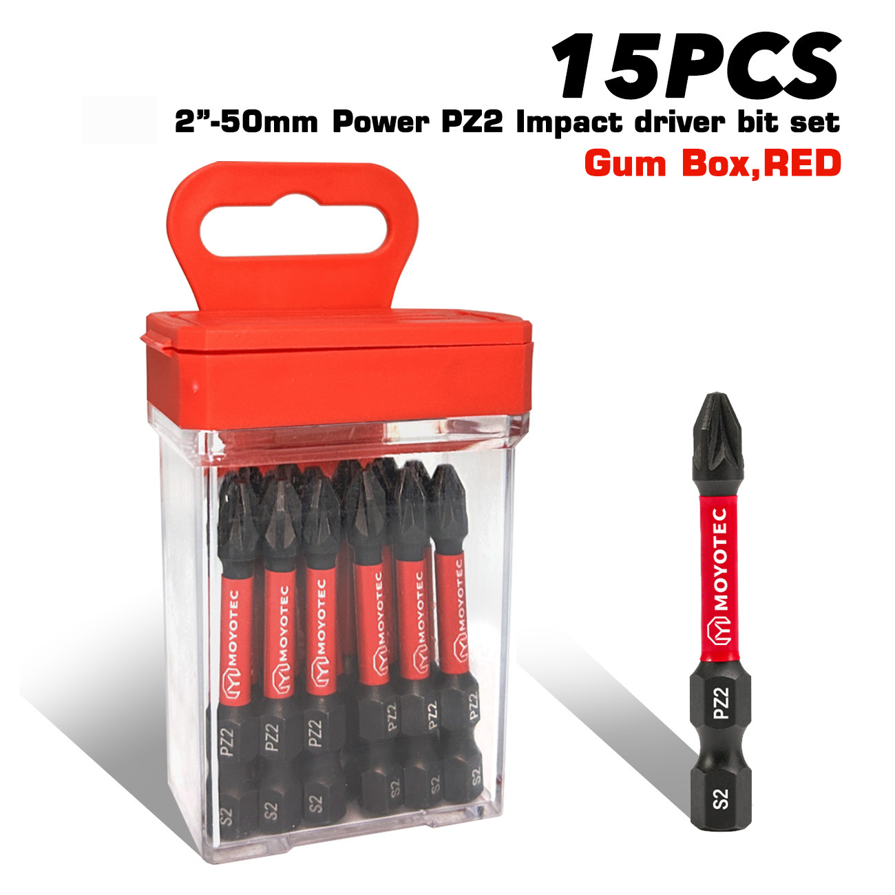 盒装强磁S2钢米字螺丝批头高硬度耐磨耐腐蚀螺丝刀头