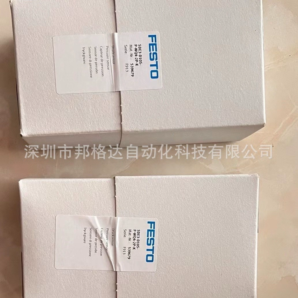 Подлинный датчик давления FESTO SDE3-D10S-PQ4-2P-K 539679