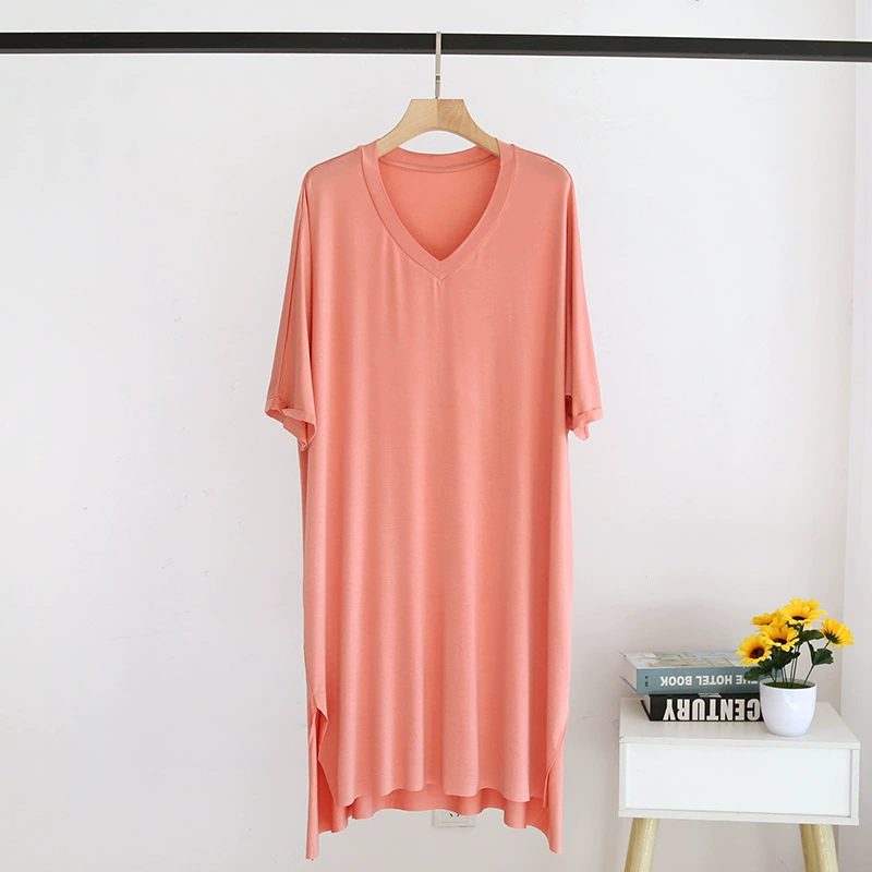 Summer thin long colored knitted pijama, custom-made