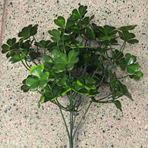 Plantas verdes artificiales pequeñas plantas retardantes de llama B1 SGS certificación de la UE informe retardante de llama simulación de plantas artificiales de haz