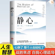 静心的智慧 人生智慧哲学战胜焦虑自我心理疏导修身养性静心书籍