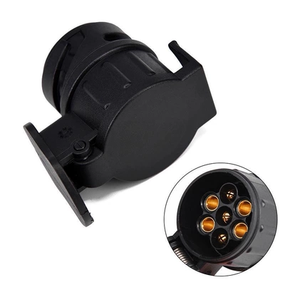 European-Style Wiring Harness Adapter 13-Pin to 7-Pin Plug Cross-Border 13P to 7-Pin Yacht Trailer Power Modification (Other Car Modifications)