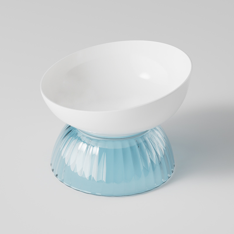 Tazón de gato de cerámica tazón de comida para gatos tazón oblicuo tazón de comida tazón de arroz tazón de gato tazón de perro Copa no es fácil de derribar suministros para mascotas