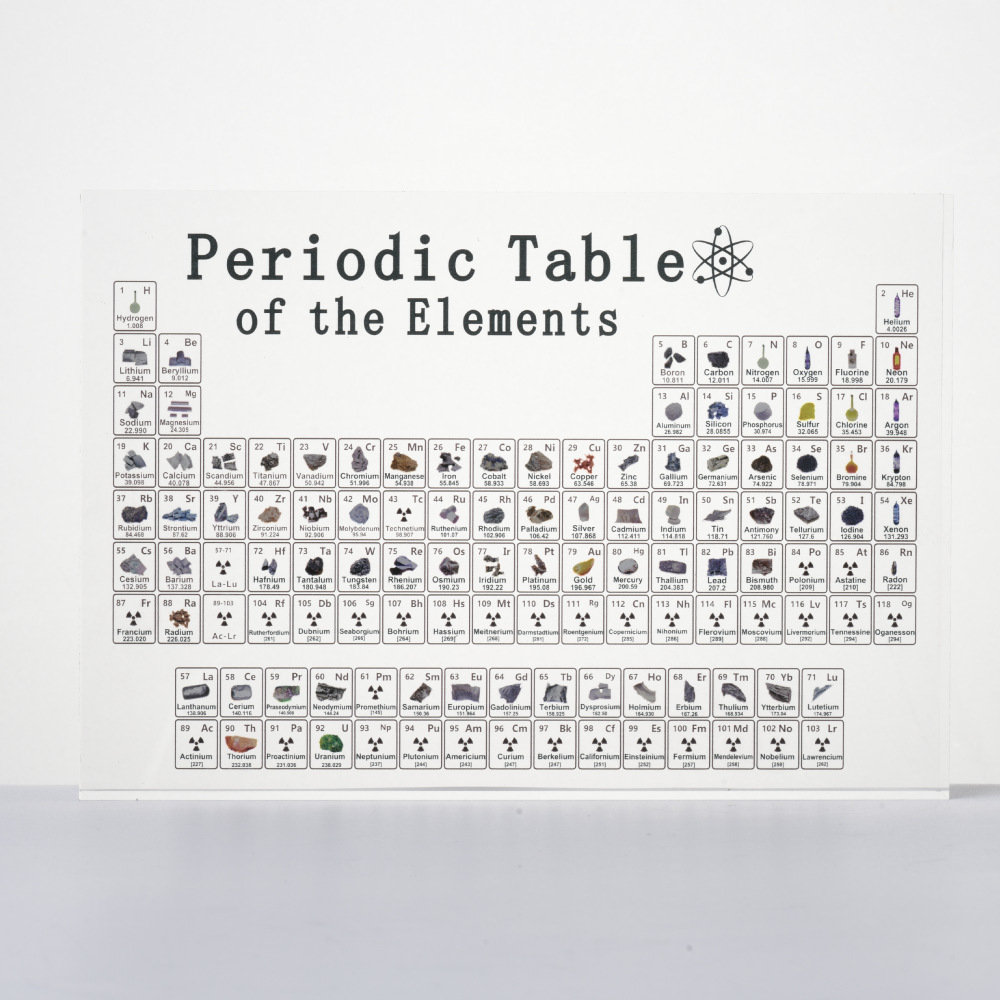 170*120*24mm 중간 투명 아크릴 (흑백 인쇄)