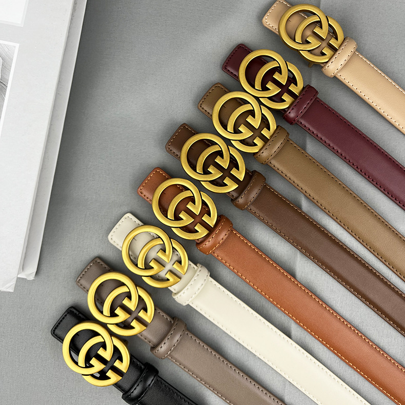 Cinturón de cuero al por mayor cinturón de mujer cinturón retro cintura cinturón de moda cinturón de cuero de mujer vestido decoración