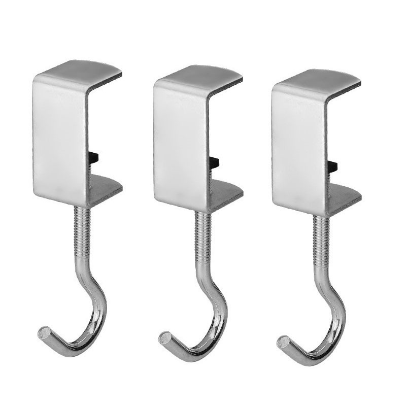 Escritorio para estudiantes, gancho para mochila escolar, escritorio portátil, sin perforaciones, sin tachuelas, gancho para mochila de dibujos animados de escritorio móvil