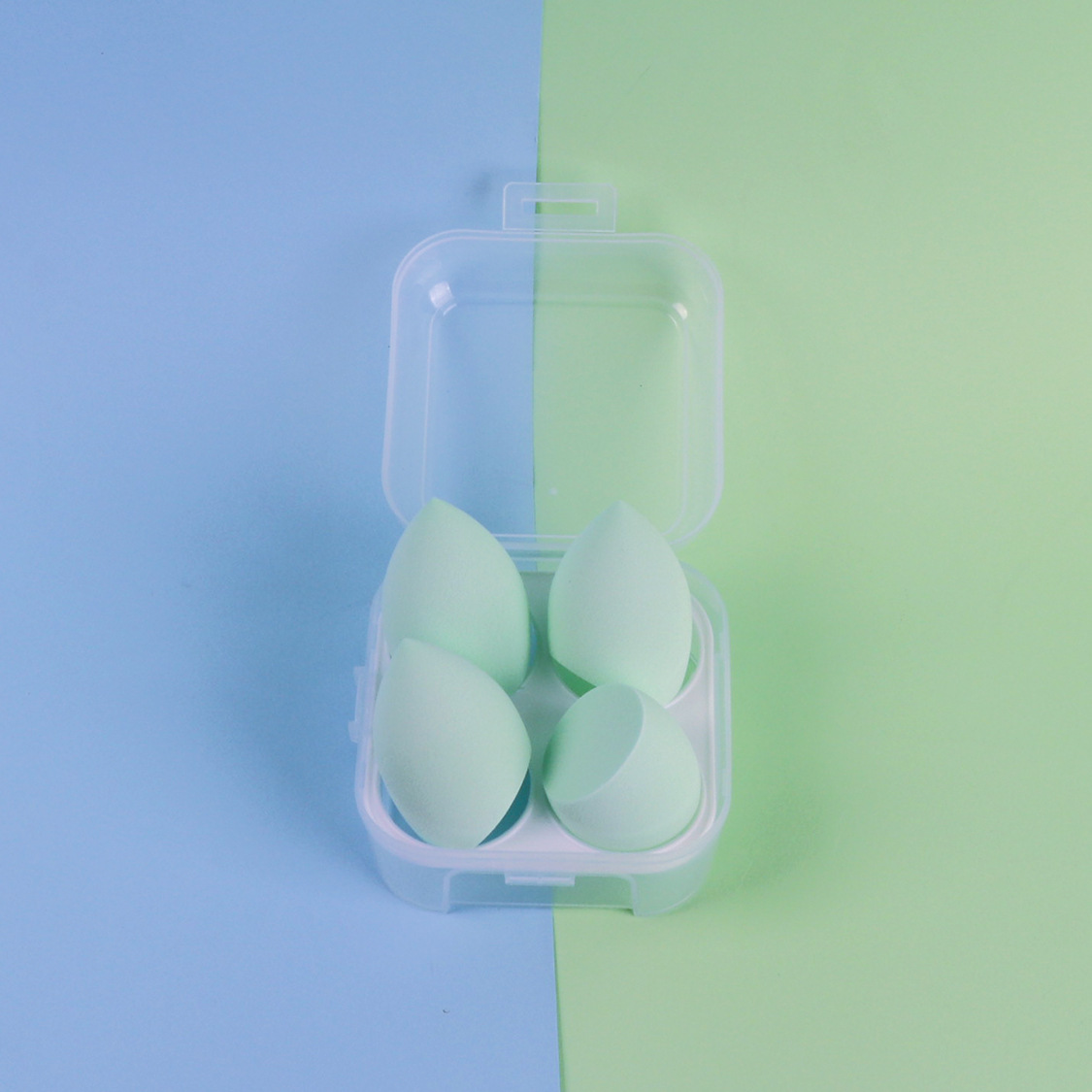 35g Weight Beauty Egg Box Makeup Tools Types 200 Quantity Hydrophilic Polyurethane Material Solid Color Pattern Simple Style Style Simple Style Solid Color Hydrophilic Polyurethane Beauty Egg Box 1 Piece 6