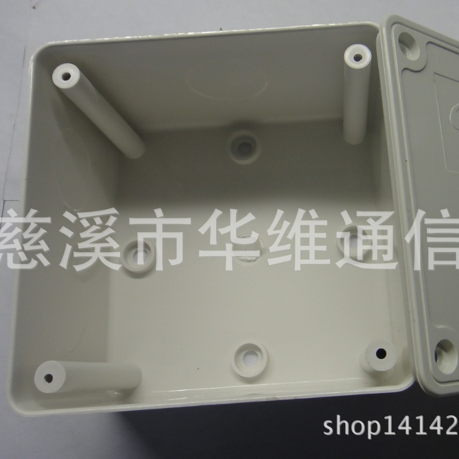 皮线光缆过路盒 光纤过路盒  100型过路盒光纤附件光纤入户耗材