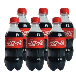 Summer Refreshing Drink Coca-Cola 300ml Portable Soda Carbonated Drink Small Bottle Thirst Quenching Food Wholesale