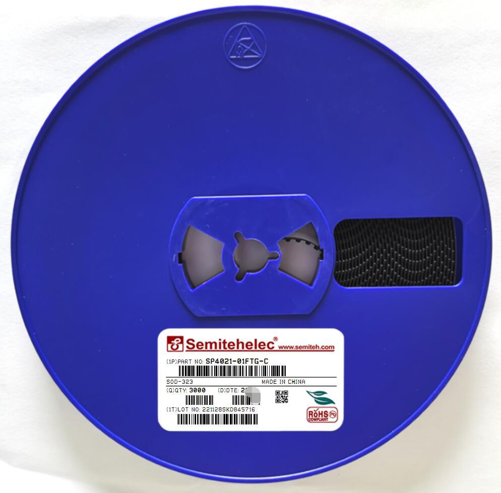SP4021-01FTG-C ESD/TVS二极管 SOD-323 SEMITHE 全新原装现货