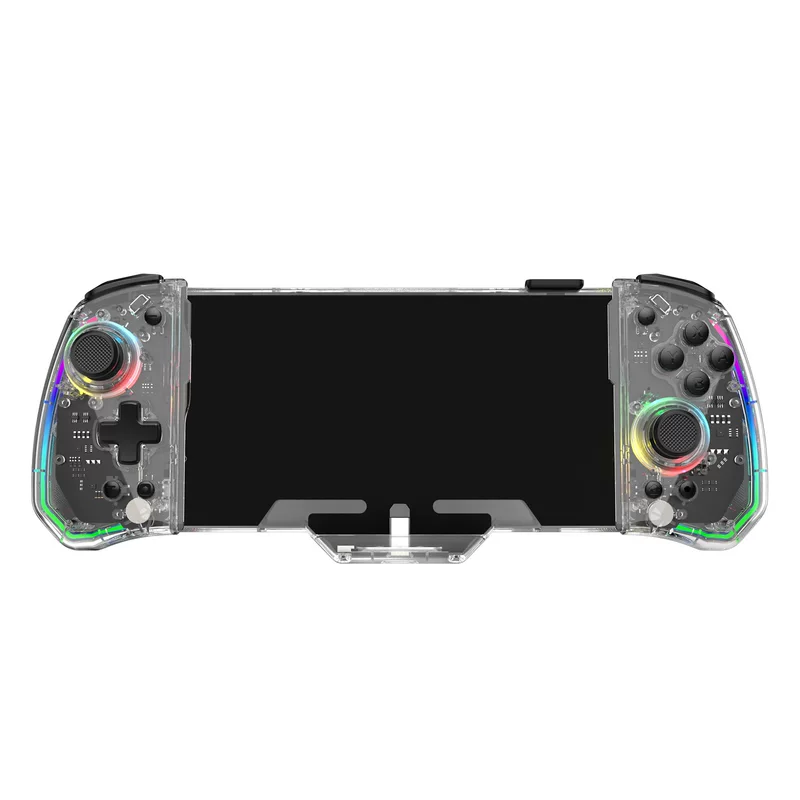 Linyuvo Switch direct - вставленная игровая ручка яркая RGB лампа кнопка назад металл джойстик слева и справа