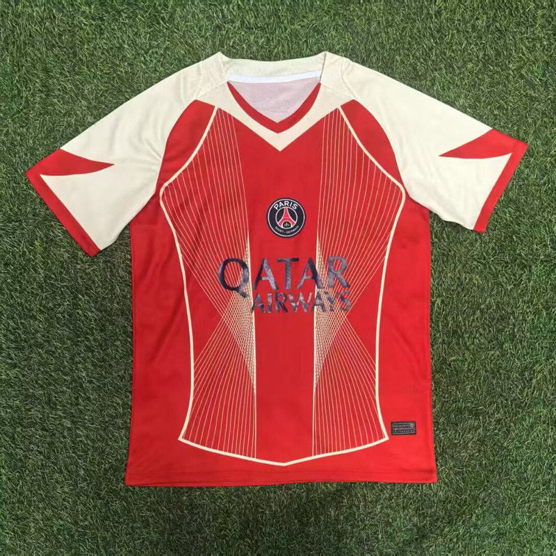 2526 サッカーユニフォーム パリコレクション プレーヤーファンバージョン スペシャルエディション トレーニングユニフォームセット レトロチャンピオンズリーグジャージ|undefined