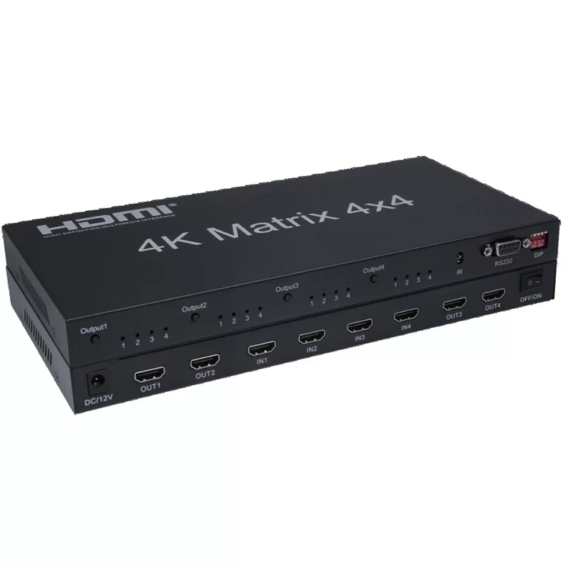 Матрица dtech DT-7030 HDMI 4x4 4K