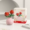 M3180, Роза, 64 шт., в вазе