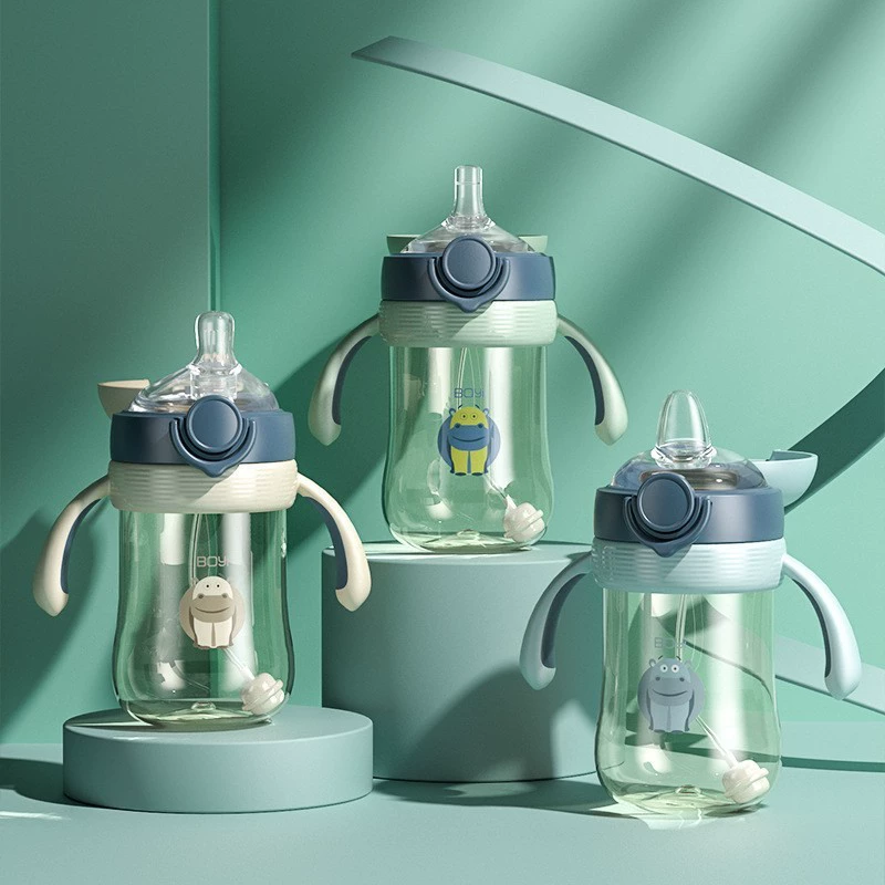 Новый стиль детская бутылка школьное питье чашка для детей ppsu утка соломка чашка для большого ребенка