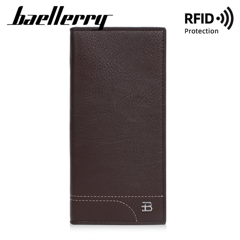 新款baellerry女士长款钱包跨境多卡位钱夹高级感RFID防盗刷皮夹|undefined
