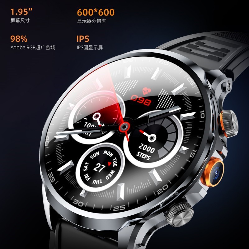 華強北WATCh10全網通5G携帯電話機能付きスマートウォッチ、大人用スポーツブレスレット、NFC搭載|undefined