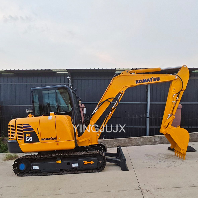 Excavadora de segunda mano Komatsu 56 Shengang 55 Hitachi 60 Komatsu 55 San-Y55 Kat 55, declaración de exportación de comercio exterior image 3