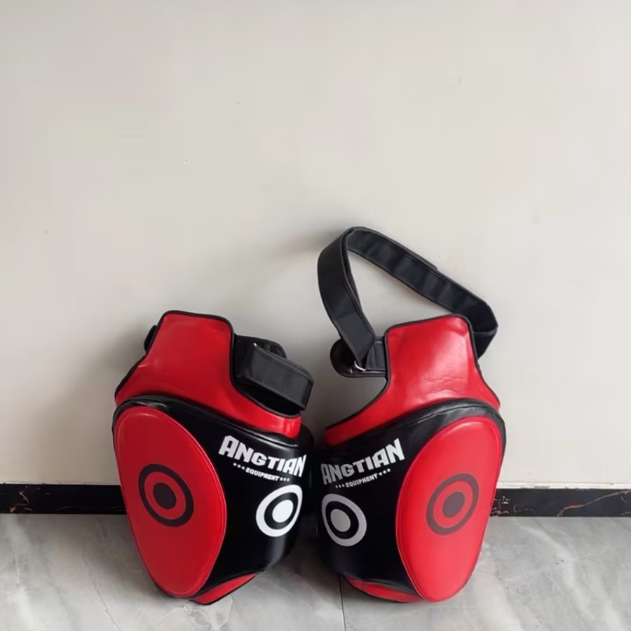Lucha muslo engrosado objetivo Sanda Muay Thai sparring equipo de protección entrenamiento de combate muslo objetivo taekwondo deportes muslo objetivo