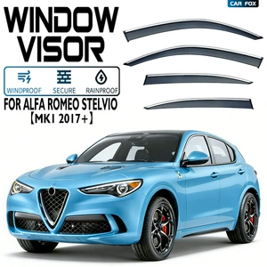 Applicable to Alfa Romeo Stelvio Window visor Alfa. Romeo stanwei rain shield