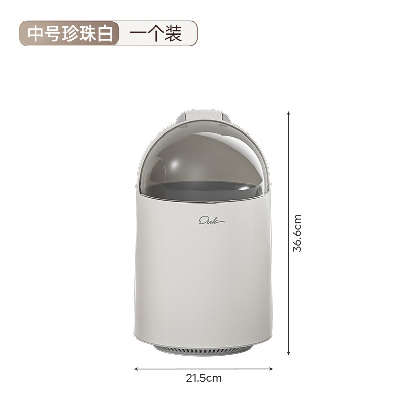 Basurera doméstica de alto valor visual lujoso sala de estar dormitorio oficina cesta de papel baño cocina dormitorio capacidad grande