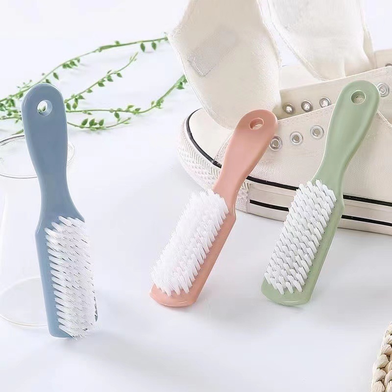 Shoe cleaning brush, plastic brush, soft bristle shoe brush, multi-functional bathroom floor brush, clothing brush, collar laundry brush