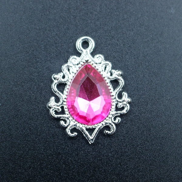 Silver background pink