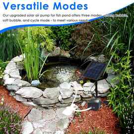 1套 颜色：图片色 材质：塑料 太阳能增氧泵 超静音大气泡量打氧