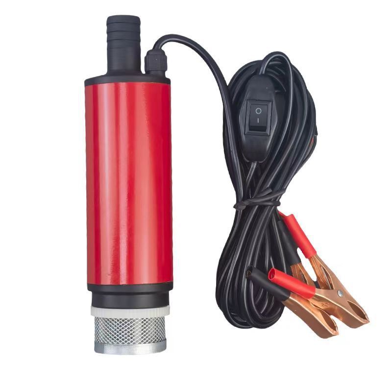 抽油泵柴油12V24V通用220v电动抽水泵抽油神器加油枪小型抽油机器