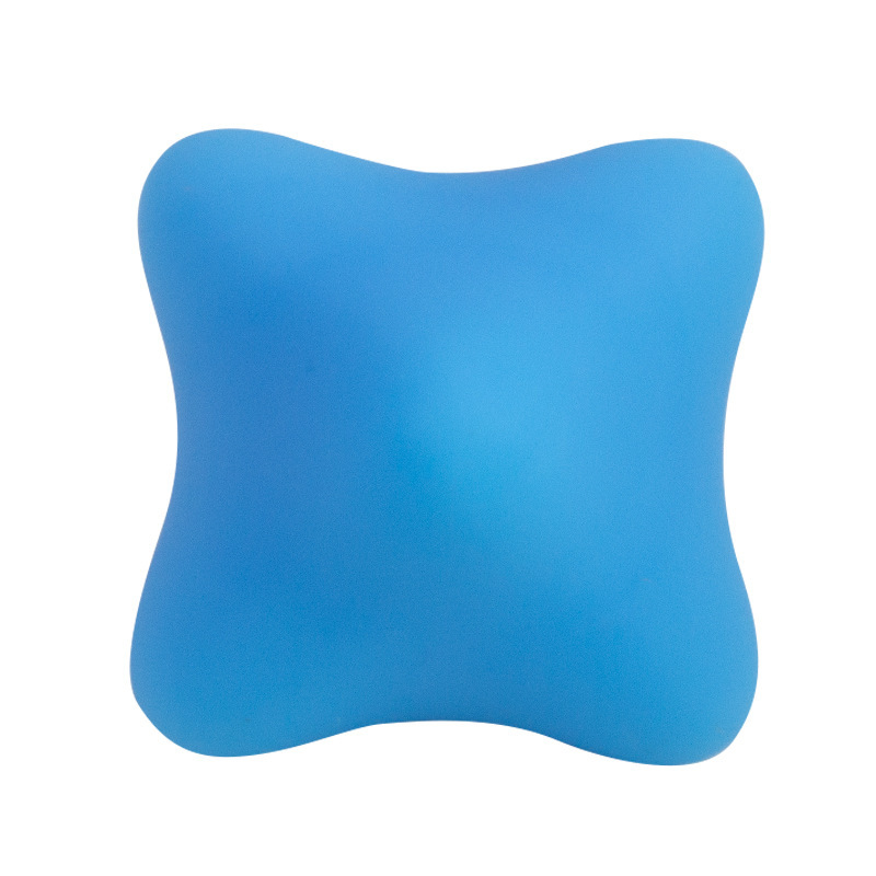 Bola de maní de silicona seis esquinas bola redonda masaje fascia bola mano pie espalda masaje profundo cuerpo relajado