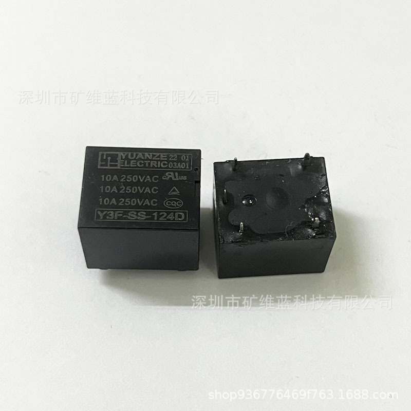 元则继电器 Y3F-SS-124D 10A5脚24V一开一闭
