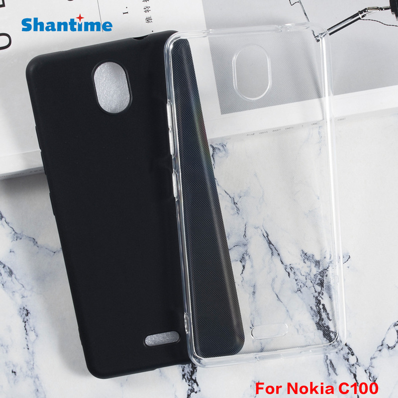 For Nokia C100 Mobile Phone Case Flip Phone Leather Case TPU Pudding Case Soft Case