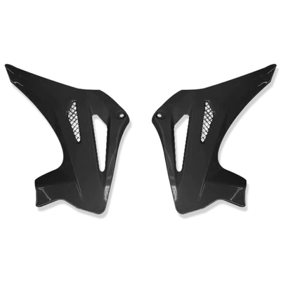 fuel tank guard plate front — Motorcycle Fender - fuel-tank-guard-black