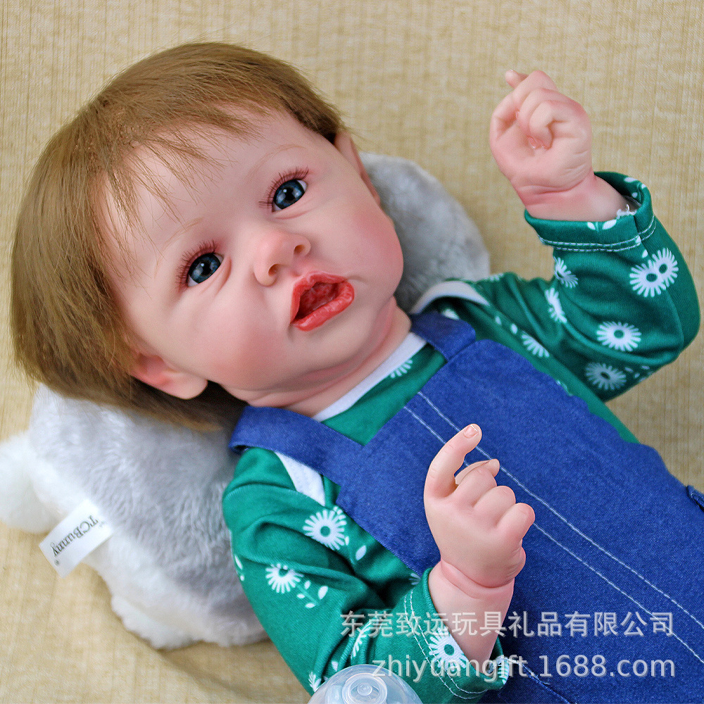 CM muñeca kosk muñeca ia juguetes de cambio Sa muñeca pesada venta caliente bebé 55 lavado tela de bebé transfronteriza