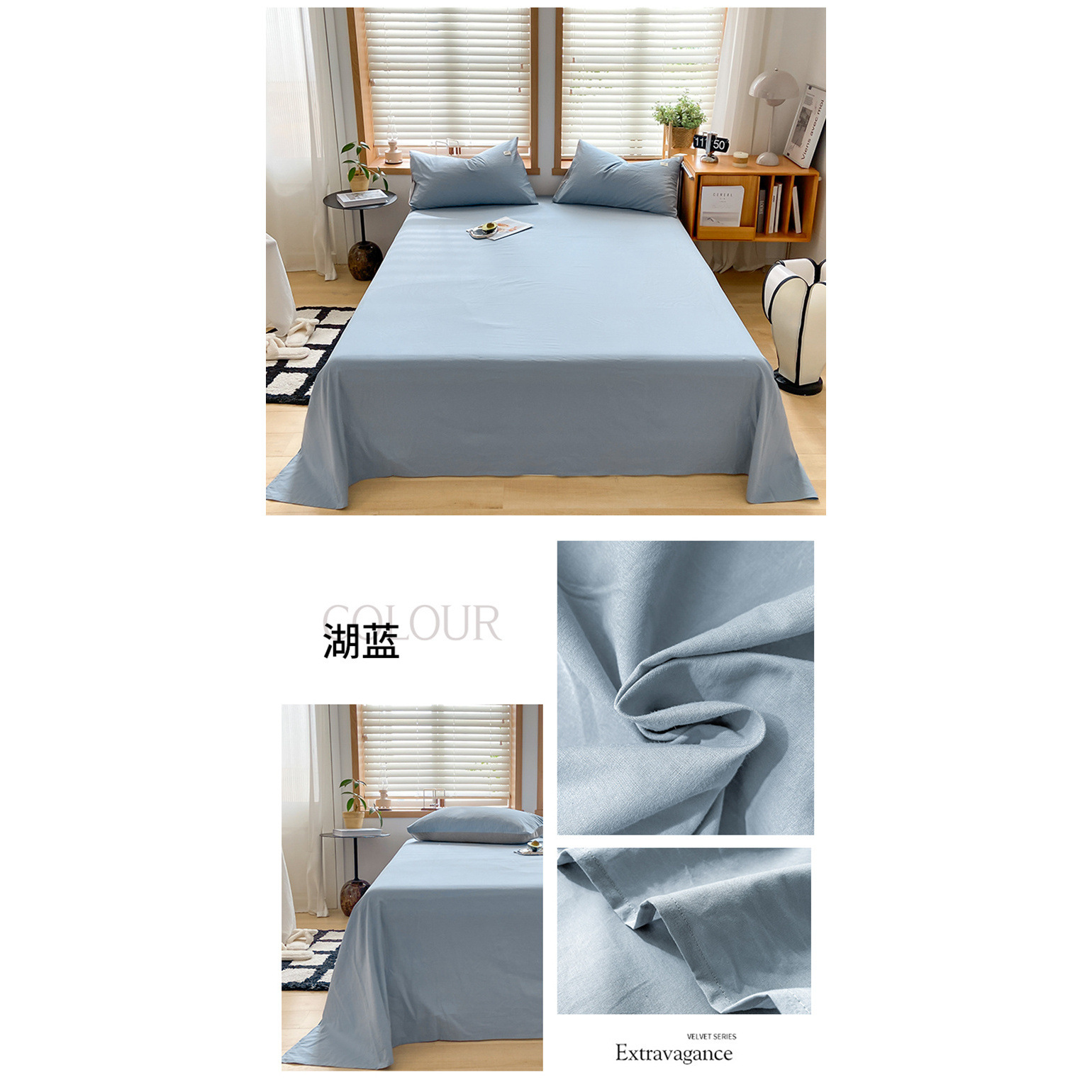 Otoño e invierno engrosado sábanas de algodón 100 sola colcha de algodón único colchón tres conjuntos de dormitorios de estudiantes para una persona doble