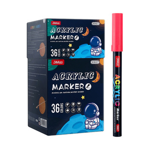 Acrylic Marker Student Art Pen DIY Graffiti Pen Valve Type Round Head Watercolor Pen Marker Pen Watercolor Brush