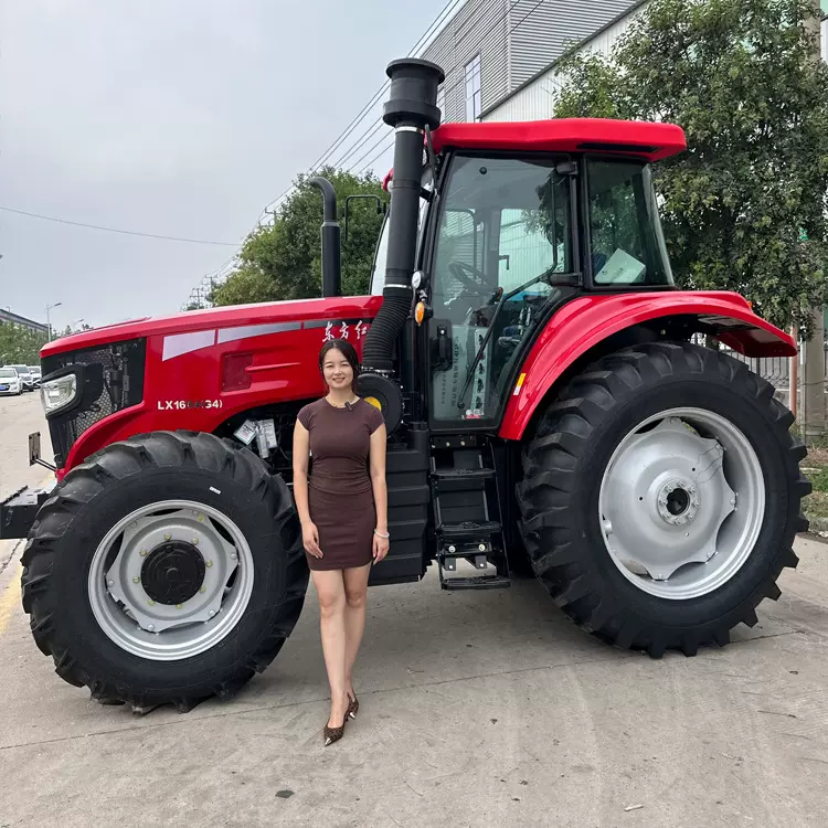 东方红LX1204拖拉机农用四驱拖拉机大马力四轮开荒耕地拖拉机