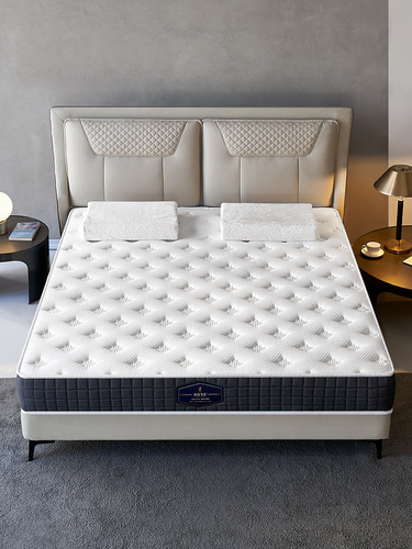Mattress 2.2m x 2m silent spring latex mattress vacuum compressed roll packed mattress Simmons