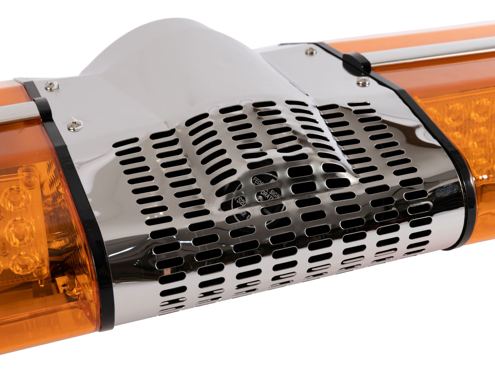 LED Roof Warning Light Long Row Strobe Light 1.7m Flashing Light + Horn + Bluetooth MP3 Siren 285P9